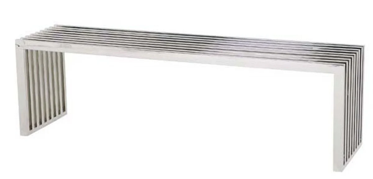 Casa Padrino heces de lujo 5 estrellas de cromo heces - Mobiliario de dormitorio Living - colección de lujo