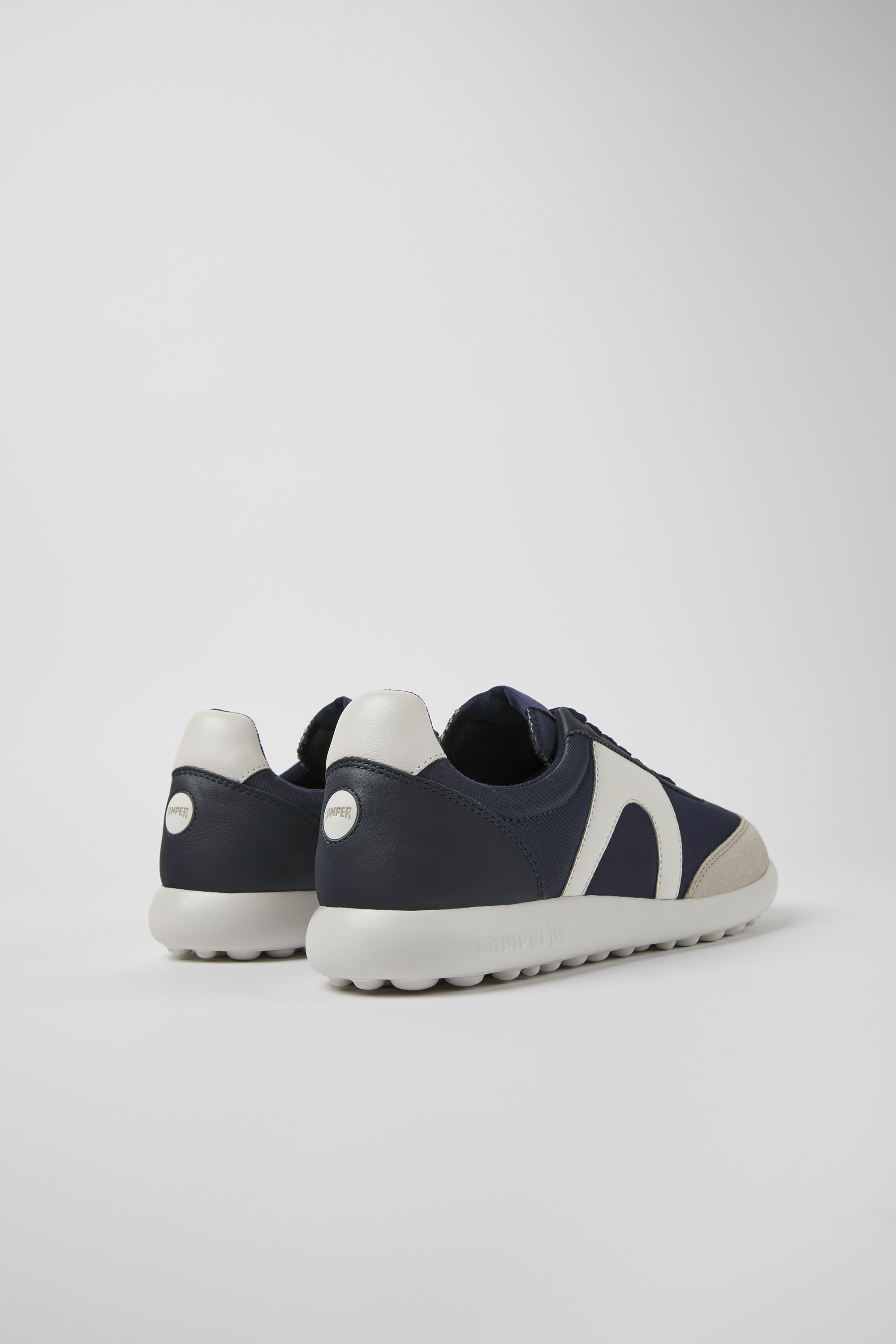 Pelotas XLite - Blue textile and leather sneakers for men