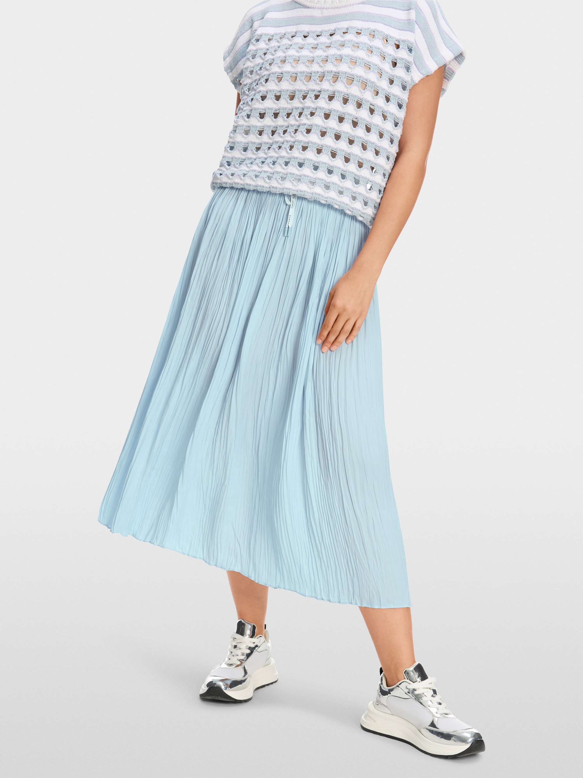 Marc-Cain Rethink Together pleated skirt