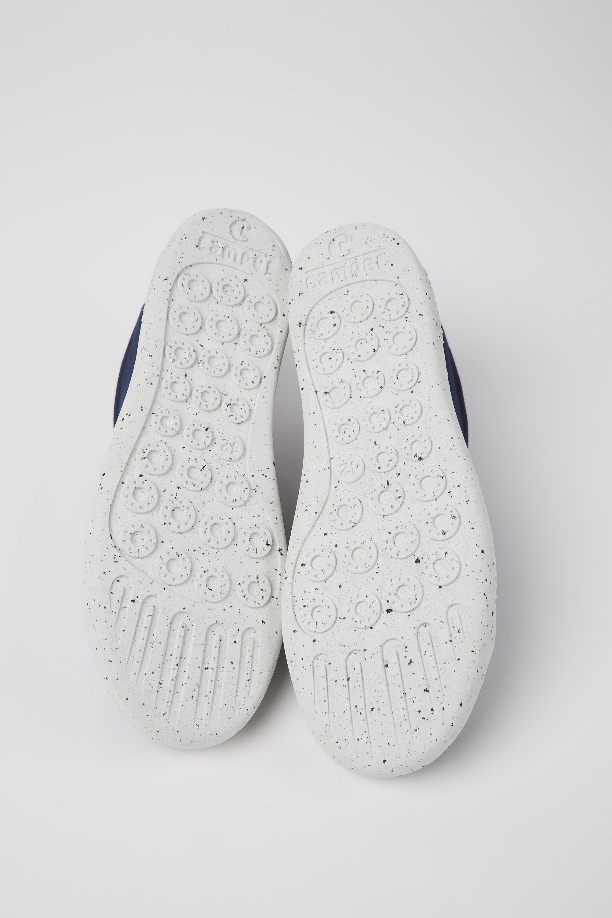 Peu Touring - Blue textile sneakers for men