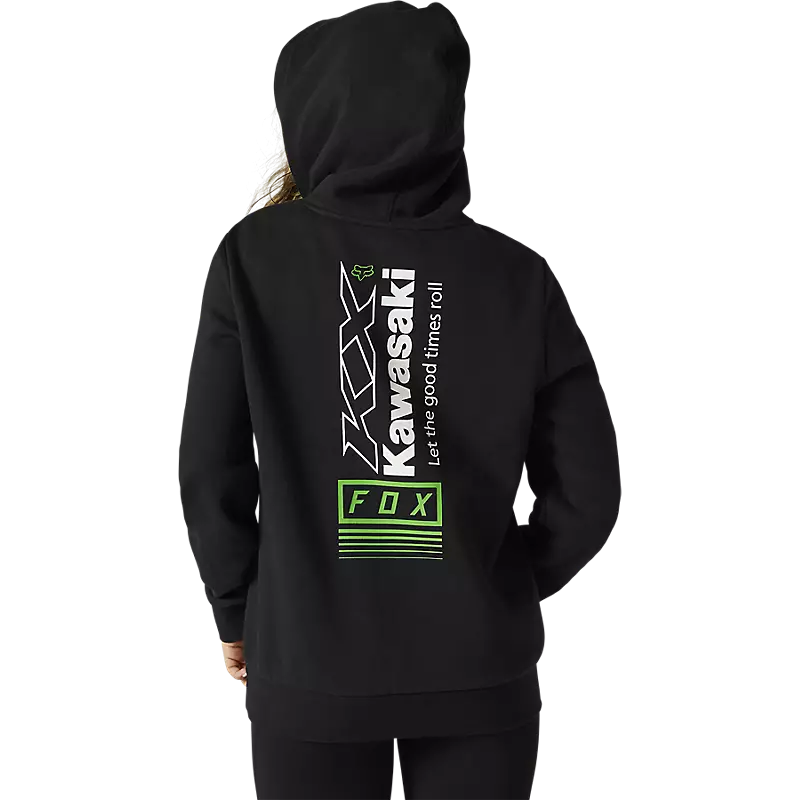Womens Kawasaki Pullover Hoodie