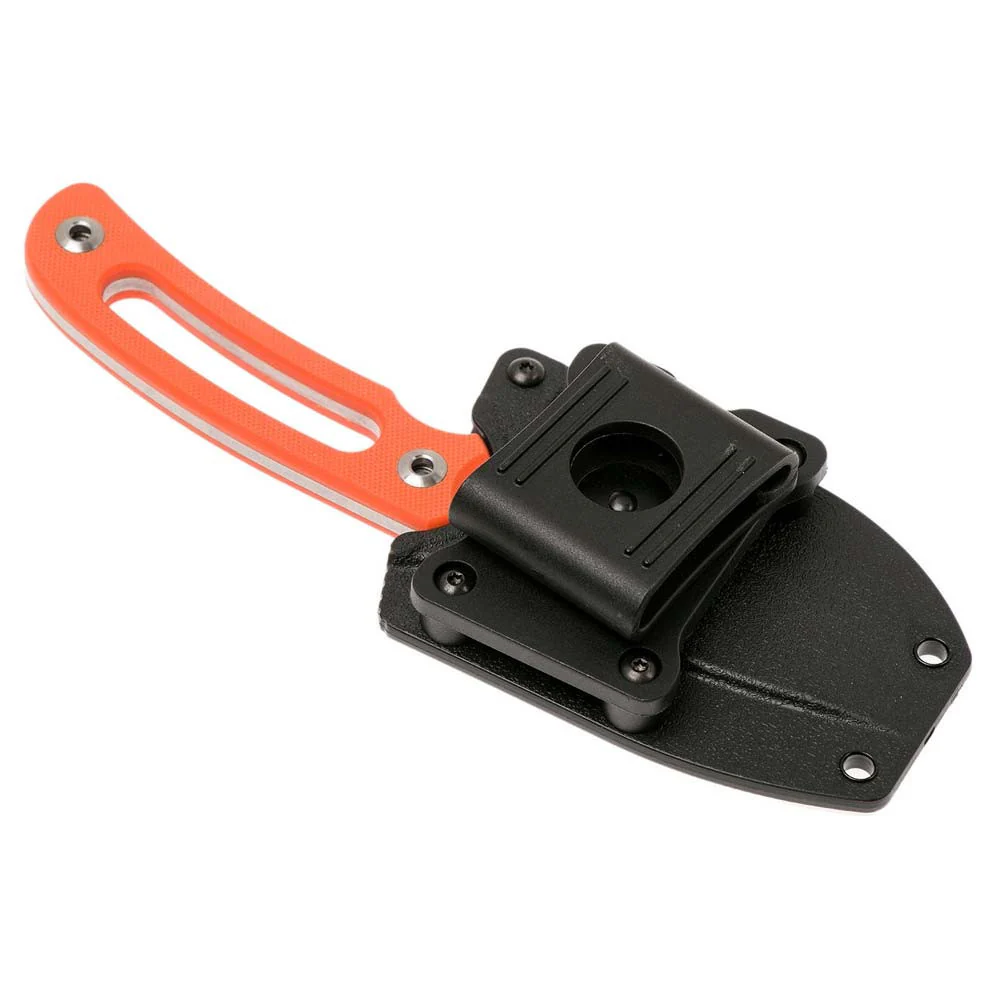 Ruike Hornet F815-J naranja – Cuchillo con funda rotativa Kydex