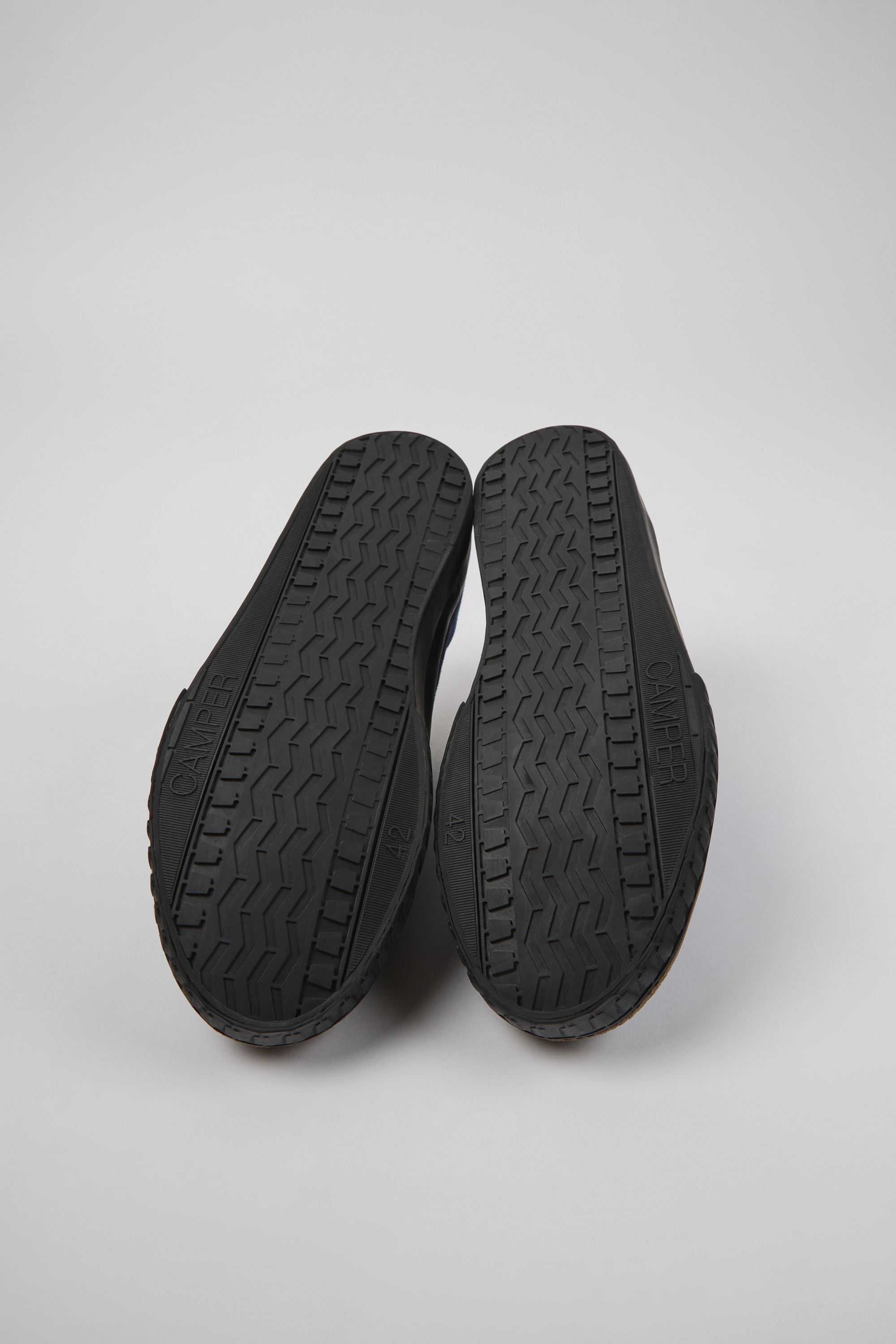 Camaleon - Blue recycled cotton sneakers for men