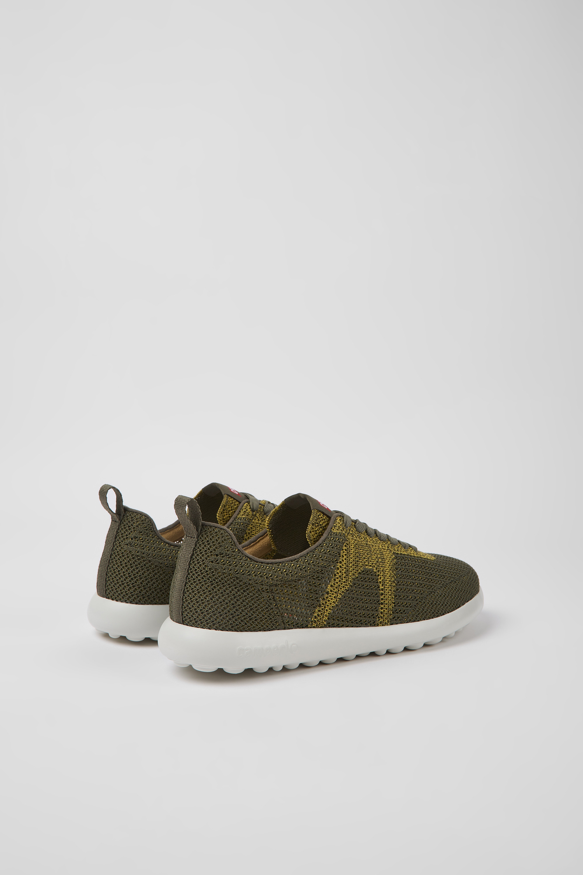 Pelotas XLite - Green and orange textile sneakers for men