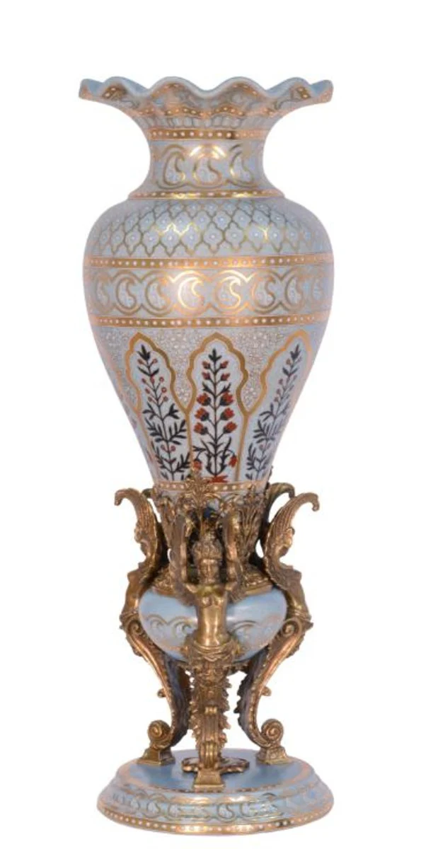 Casa Padrino porcelain vase Diameter 19.8 x H. 57.2 cm - Hotel Restaurant Furniture