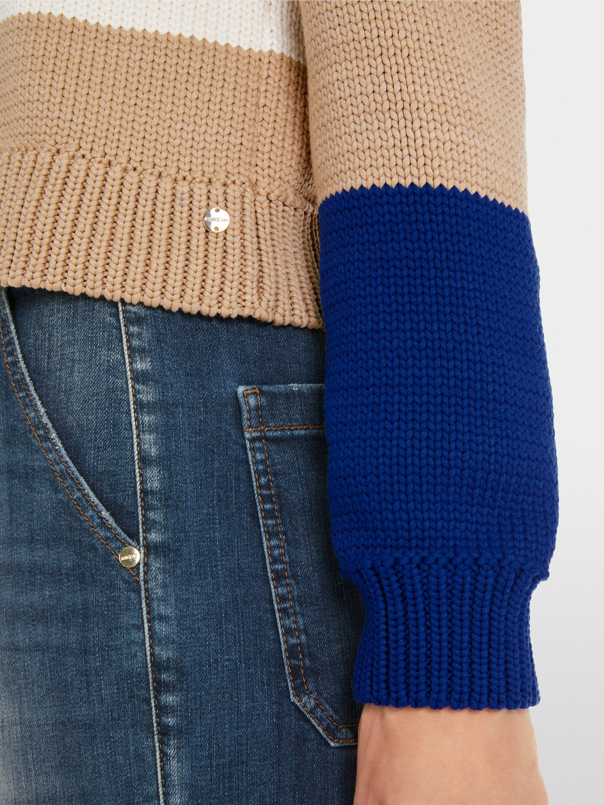 Marc-Cain Patch cardigan: knitted in Germany