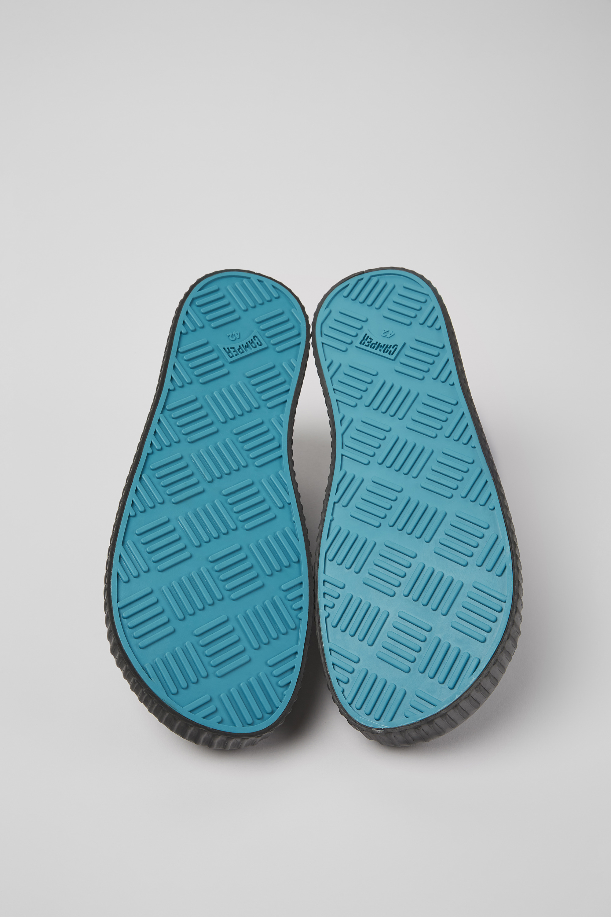 Peu Roda - Gray recycled cotton sneakers for men