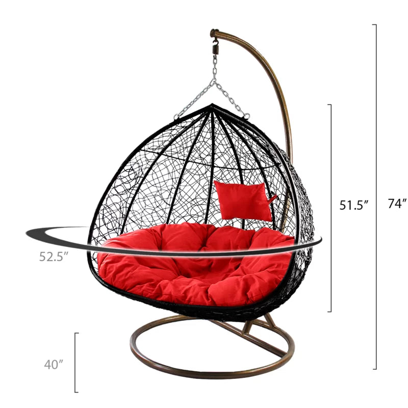 Weisend 1 Person Porch Swing