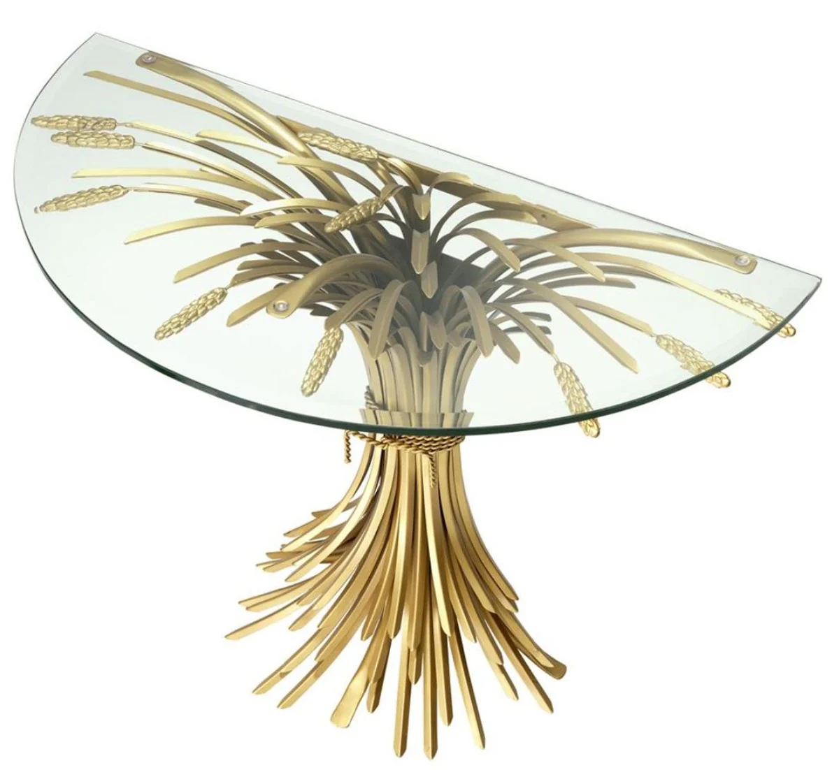 Casa Padrino consola de lujo oro antiguo 90 x 45 x H. 76 cm - Consola de Diseño