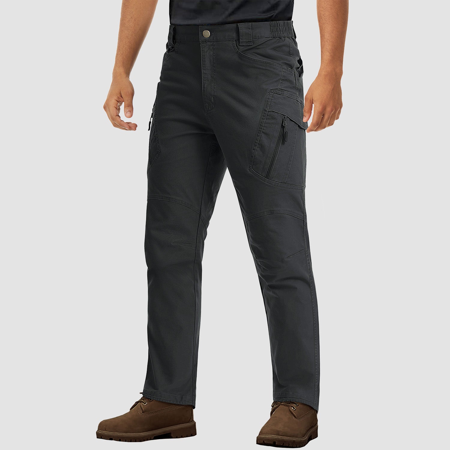 Men's Tactical Pants with 9 Pockets Rip-Stop Lightweight Work Cargo Pants