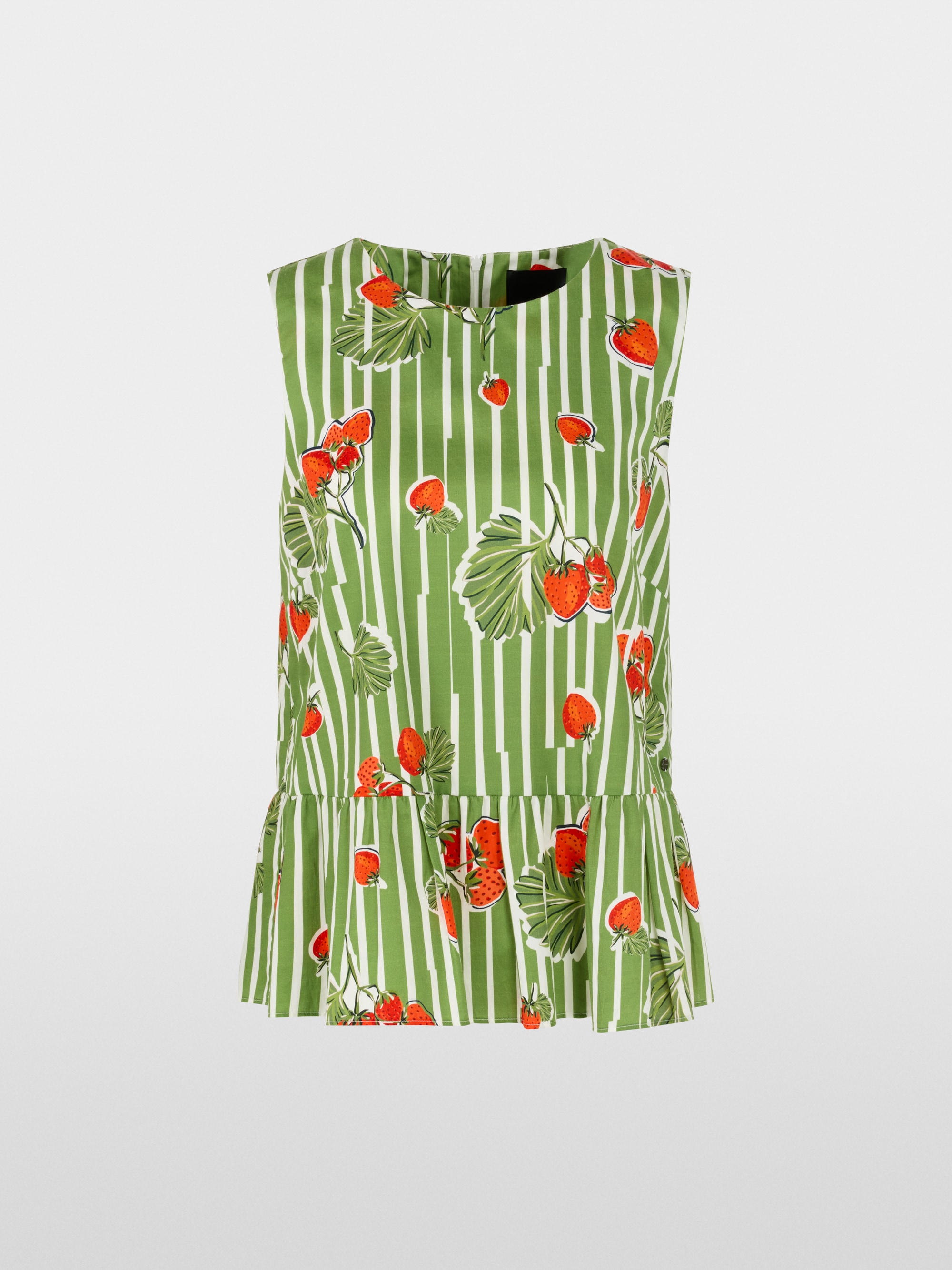 Marc-Cain Cotton top with strawberry print