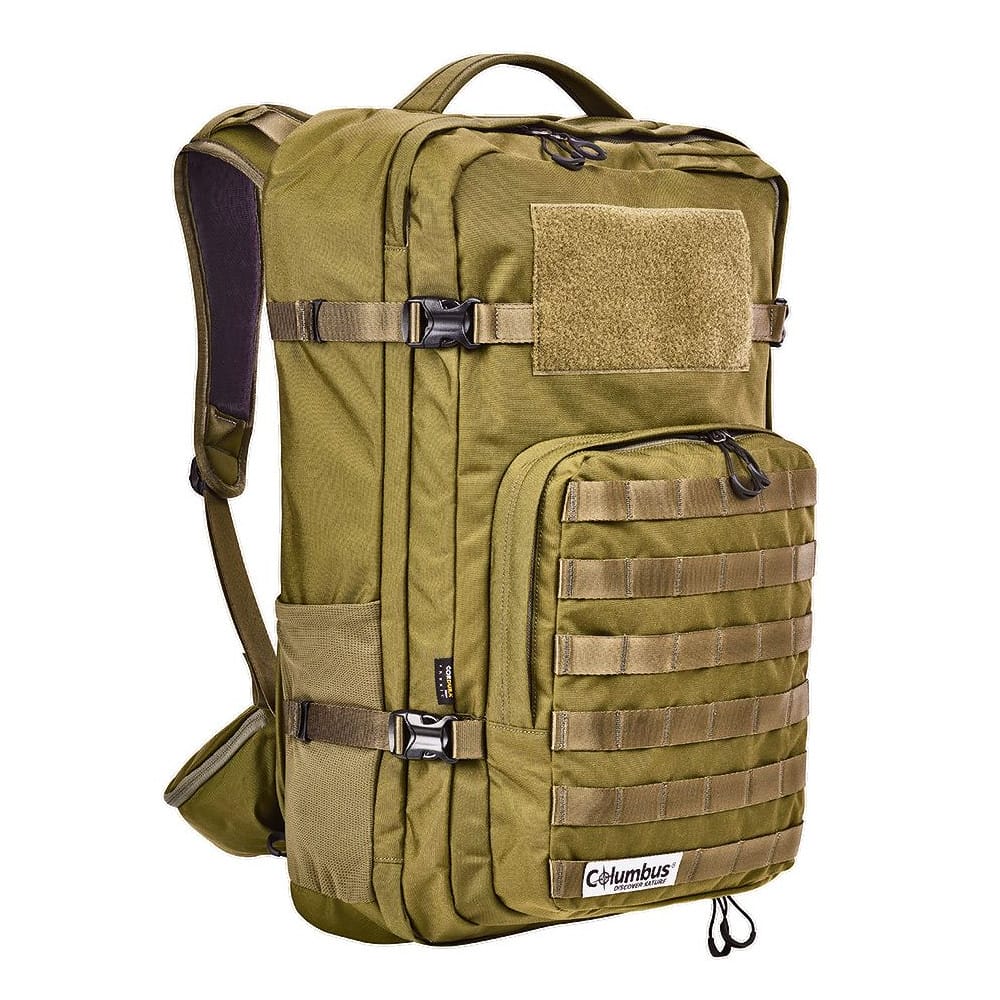 Columbus Travel Backpack 30 verde - Mochila de viaje + neceser