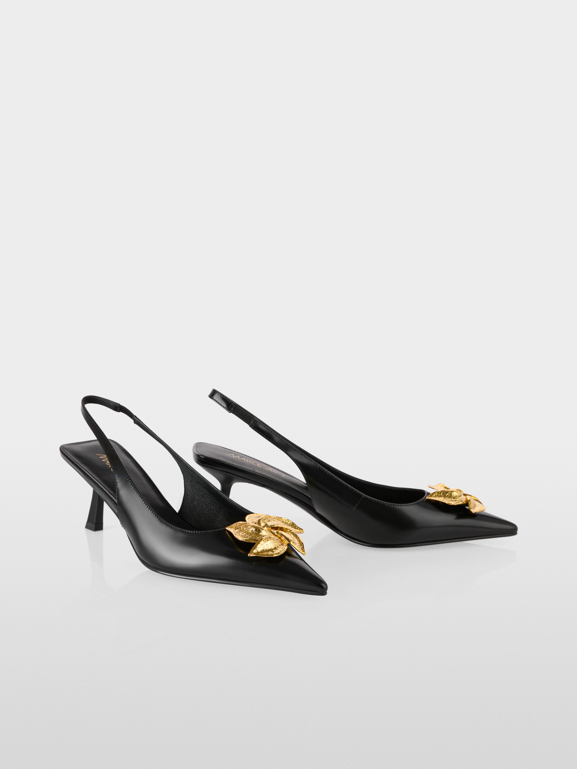 Marc-Cain Slingback pumps in calf leather