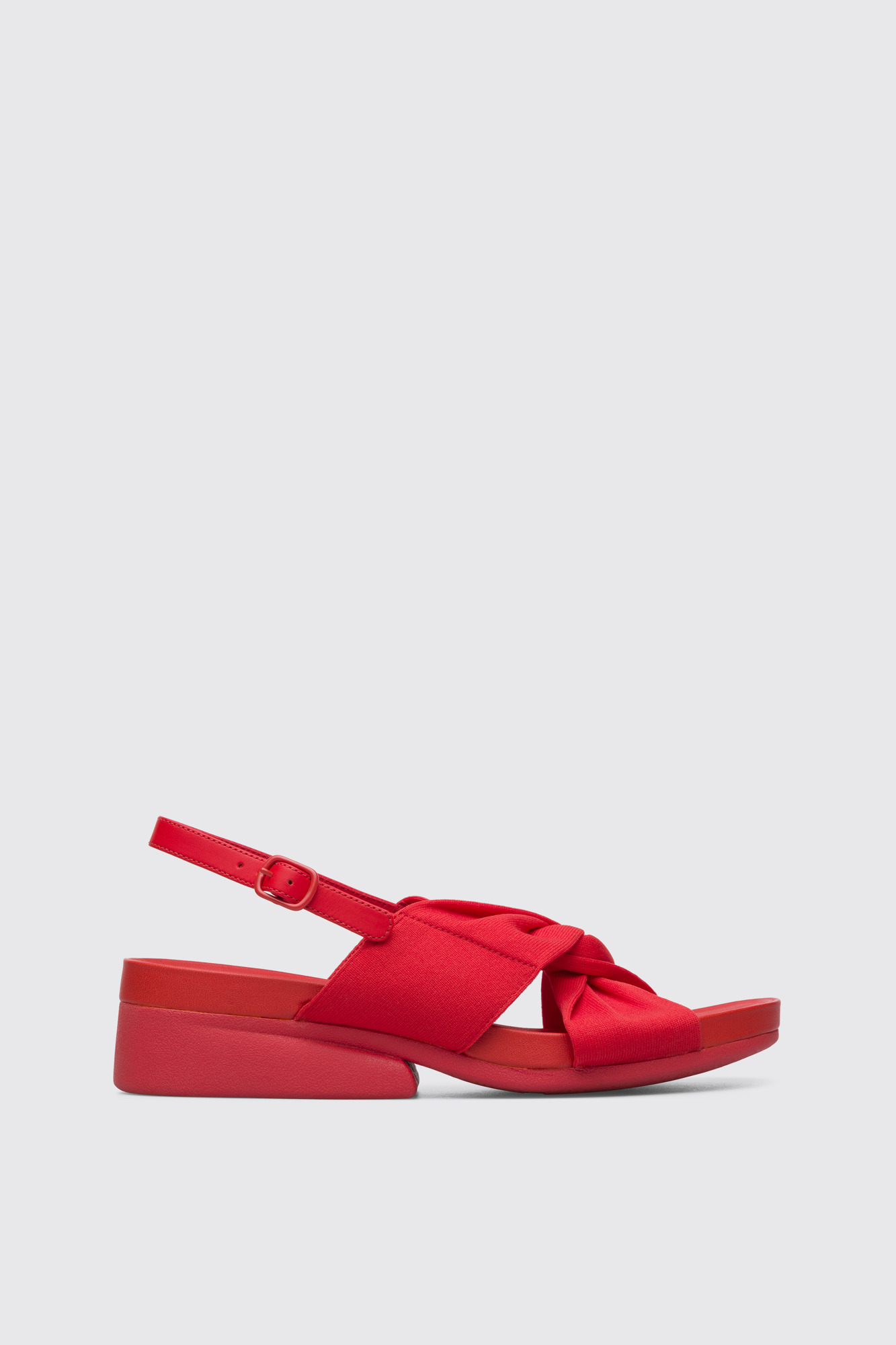 Minikaah - Red sandal for women