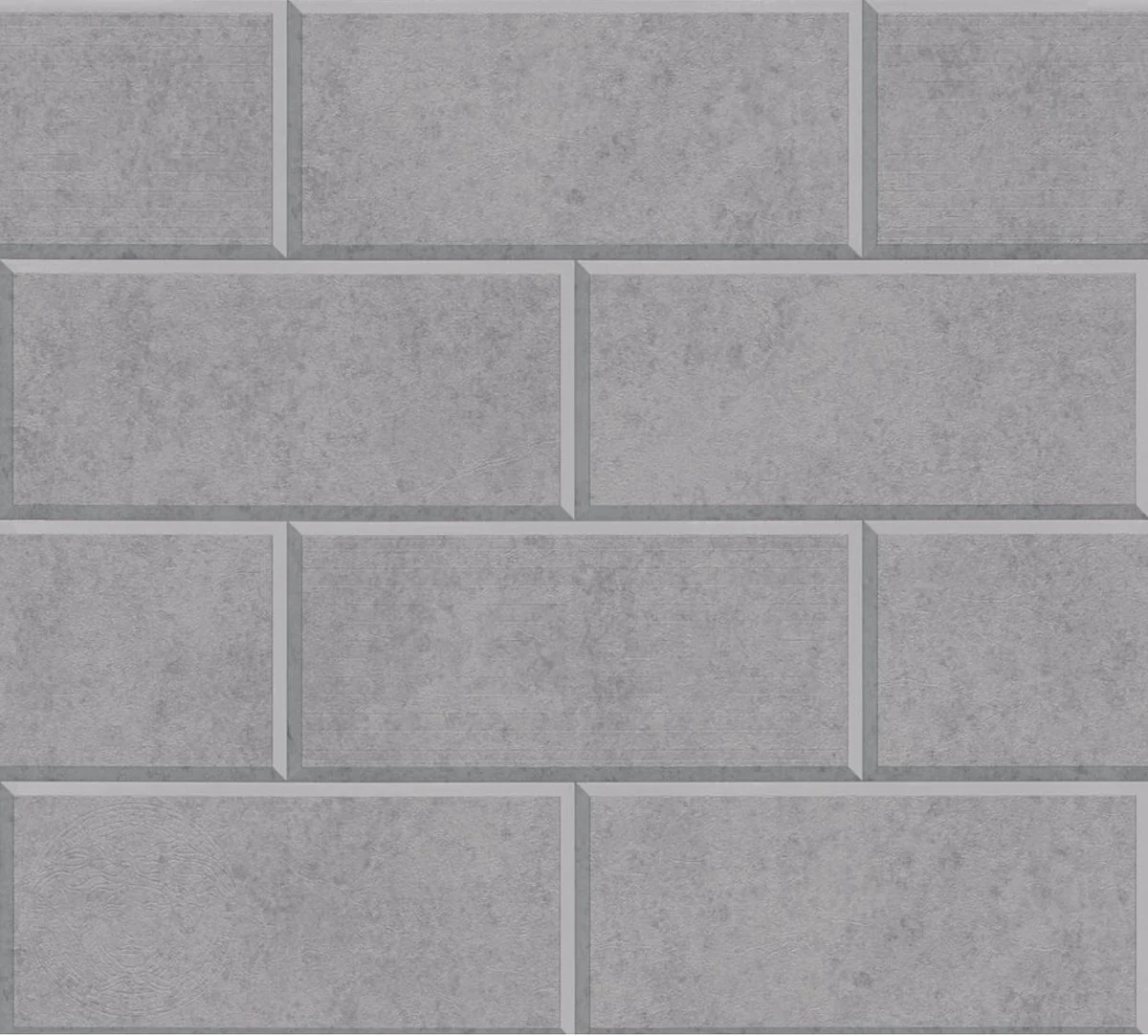 Papel pintado no tejido de Versace Via Gesu 343224 en piedra aspecto gris - Papel Pintado de Diseño - Accesorios Deco de Lujo