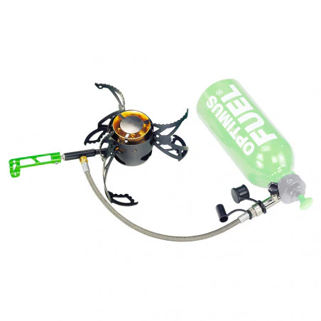 Optimus Nova - Hornillo multicombustible para camping