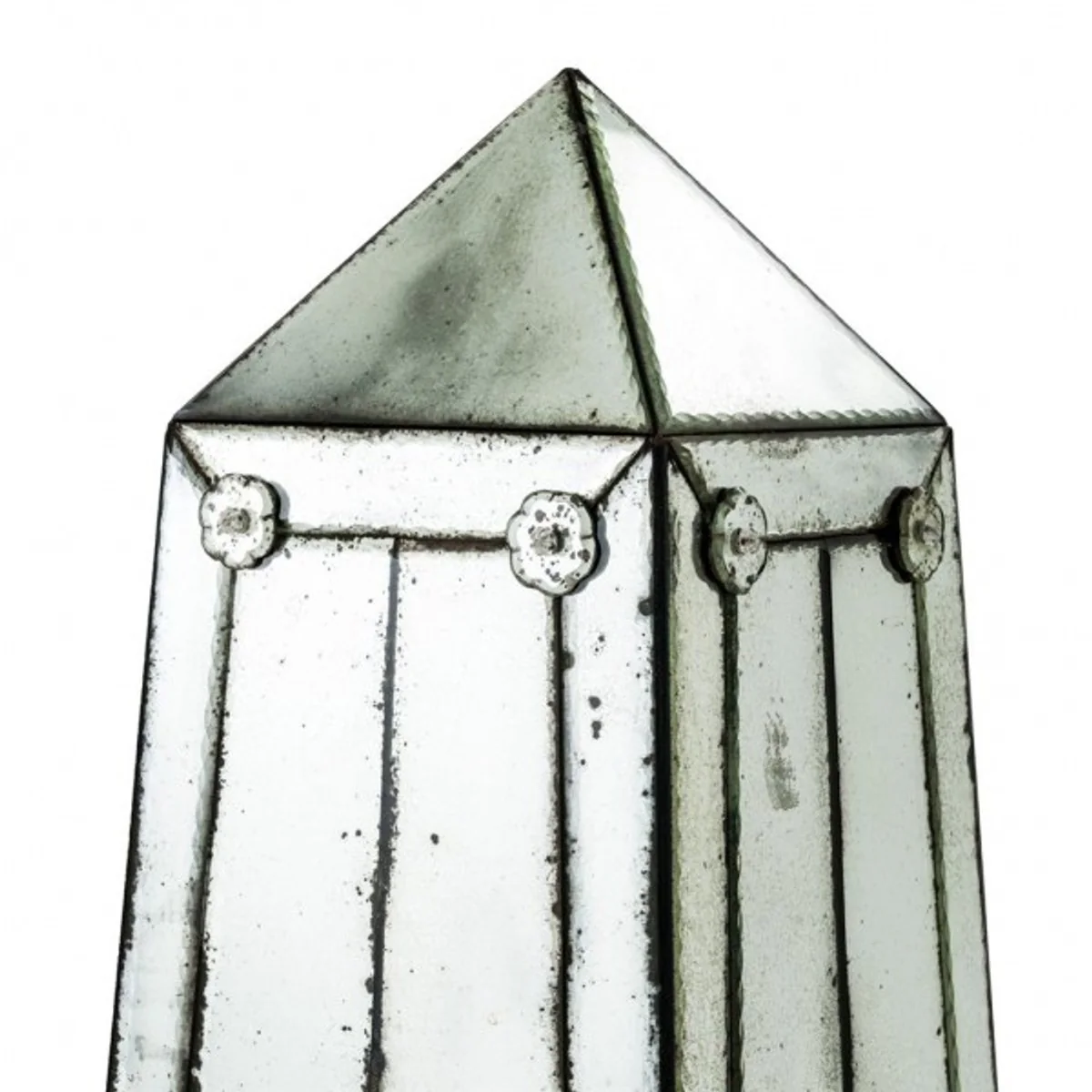 Huge Casa Padrino luxury Obelisk sculpture antique style mirror glass - Hotel facility - luxury decoration