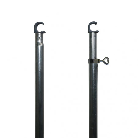 Tubo refuerzo TECHO para avancé de caravana 45 a 70 cm- 25 mm