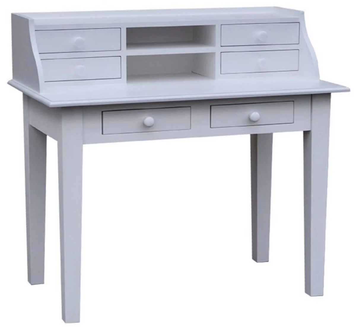 Casa Padrino escritorio con 6 cajones 109 x 60 x H. 102 cm - Muebles de Estilo Country