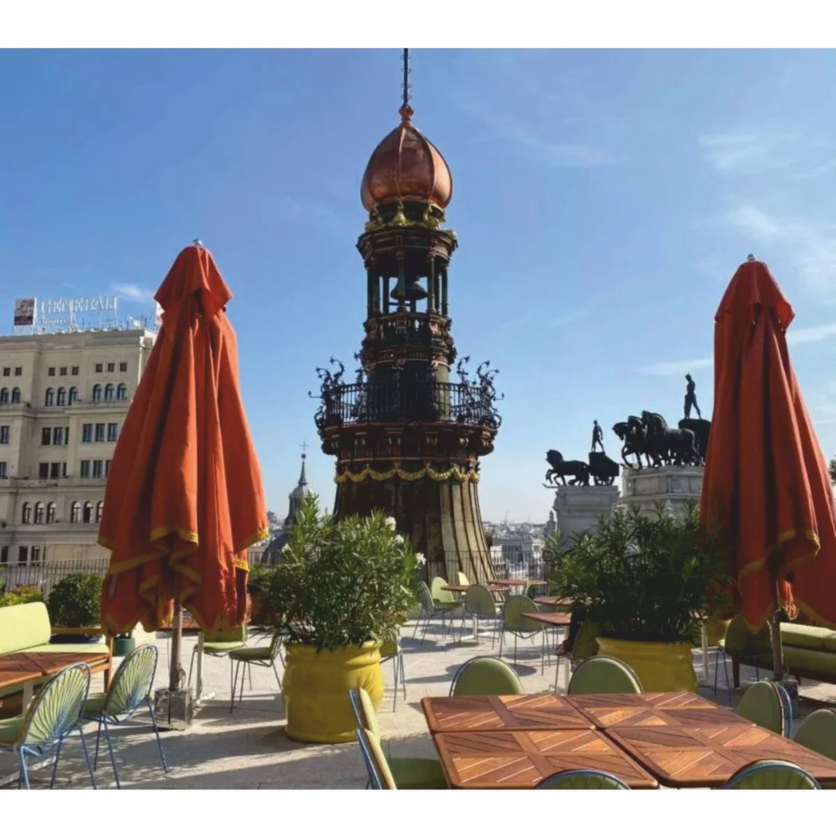 Casa Padrino maceta de cer¨¢mica de lujo amarillo ? 98 x A. 90 cm - Decoraci¨®n de jard¨ªn