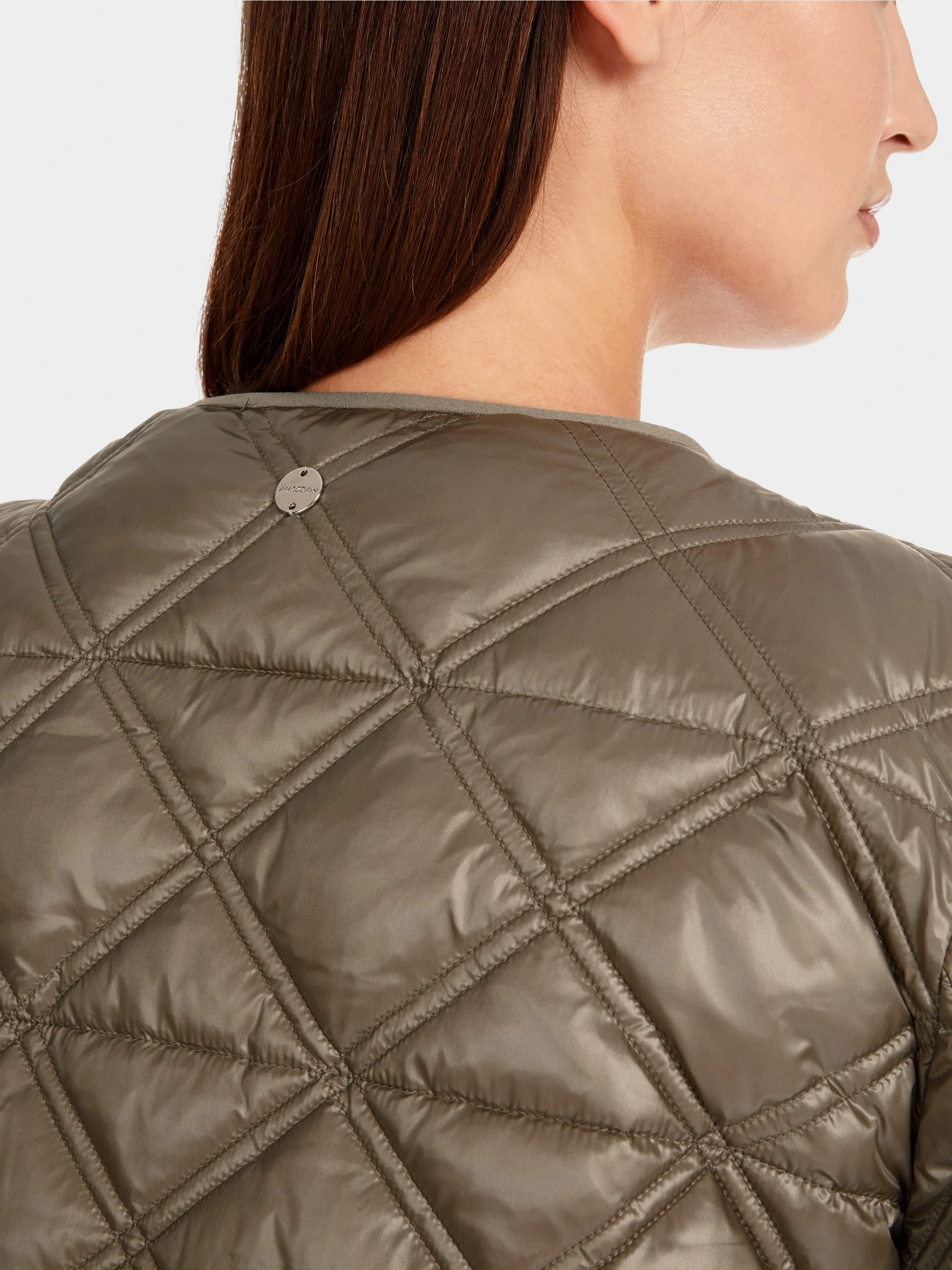 Marc-Cain Quilted diamond outdoor jacket