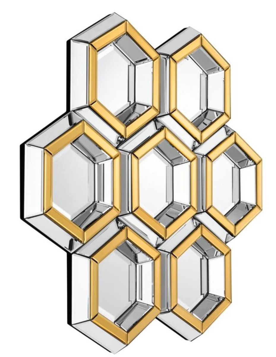 Casa Padrino espejo dise?ador de oro 100 x H 103 cm - espejo de lujo