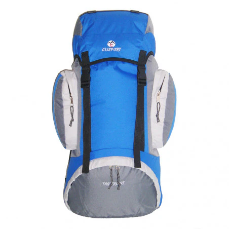 Mochila de trekking Clisport TAMURO 55L - azul