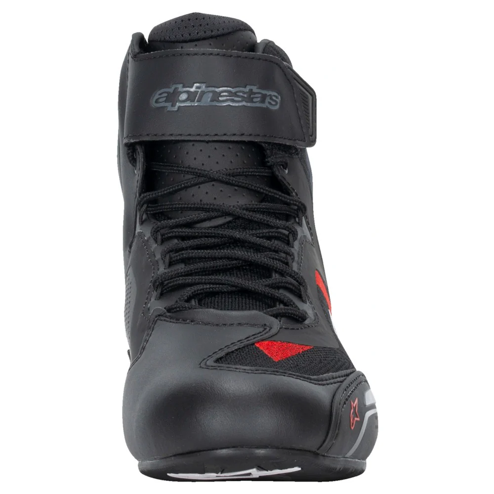 ZAPATILLAS DEPORTIVAS ALPINESTARS FASTER 3 RIDEKNIT NEGRO / GRIS / ROJO