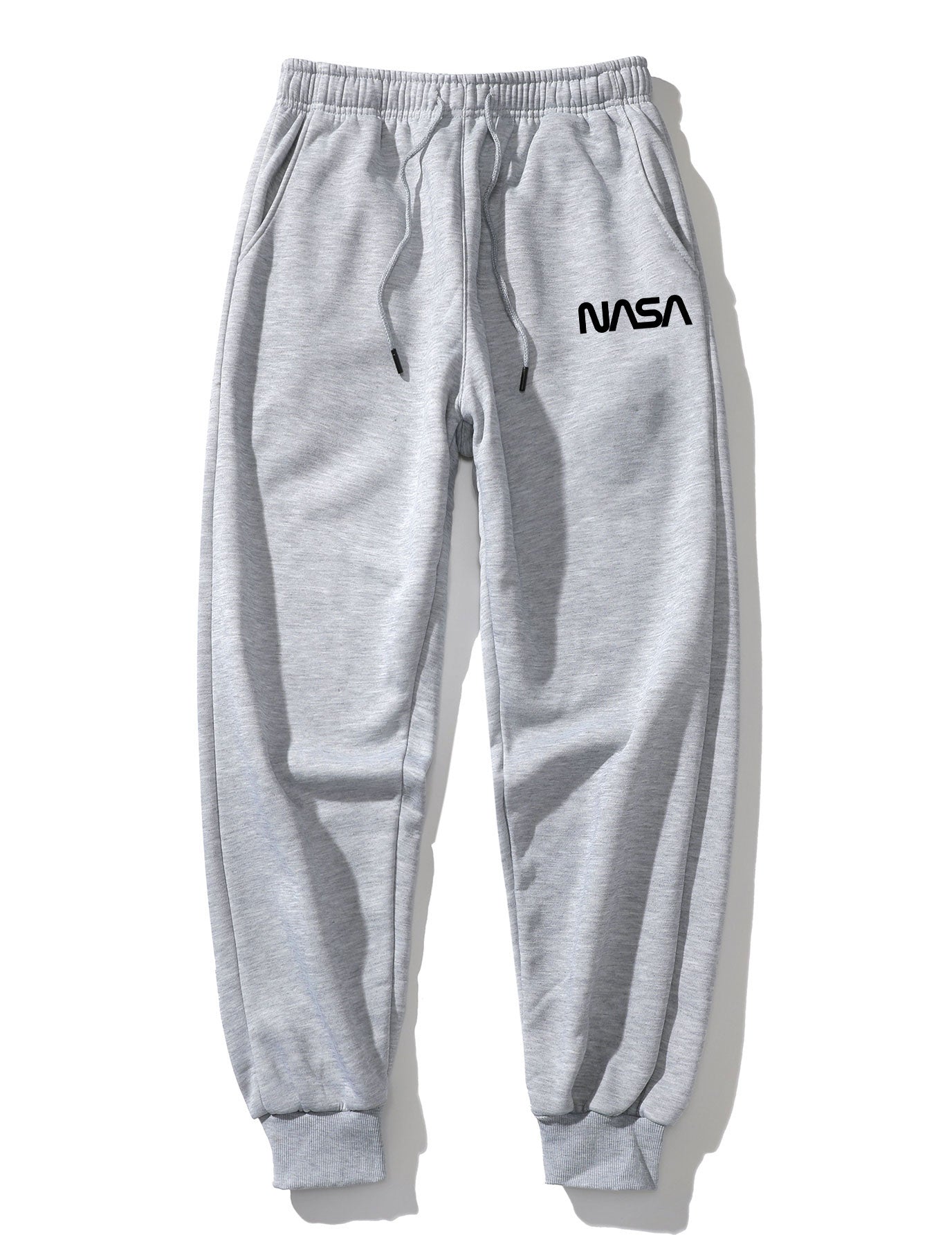 NASA Bear Print Raglan Sleeves Sweatshirt & NASA Print Jogger Pants