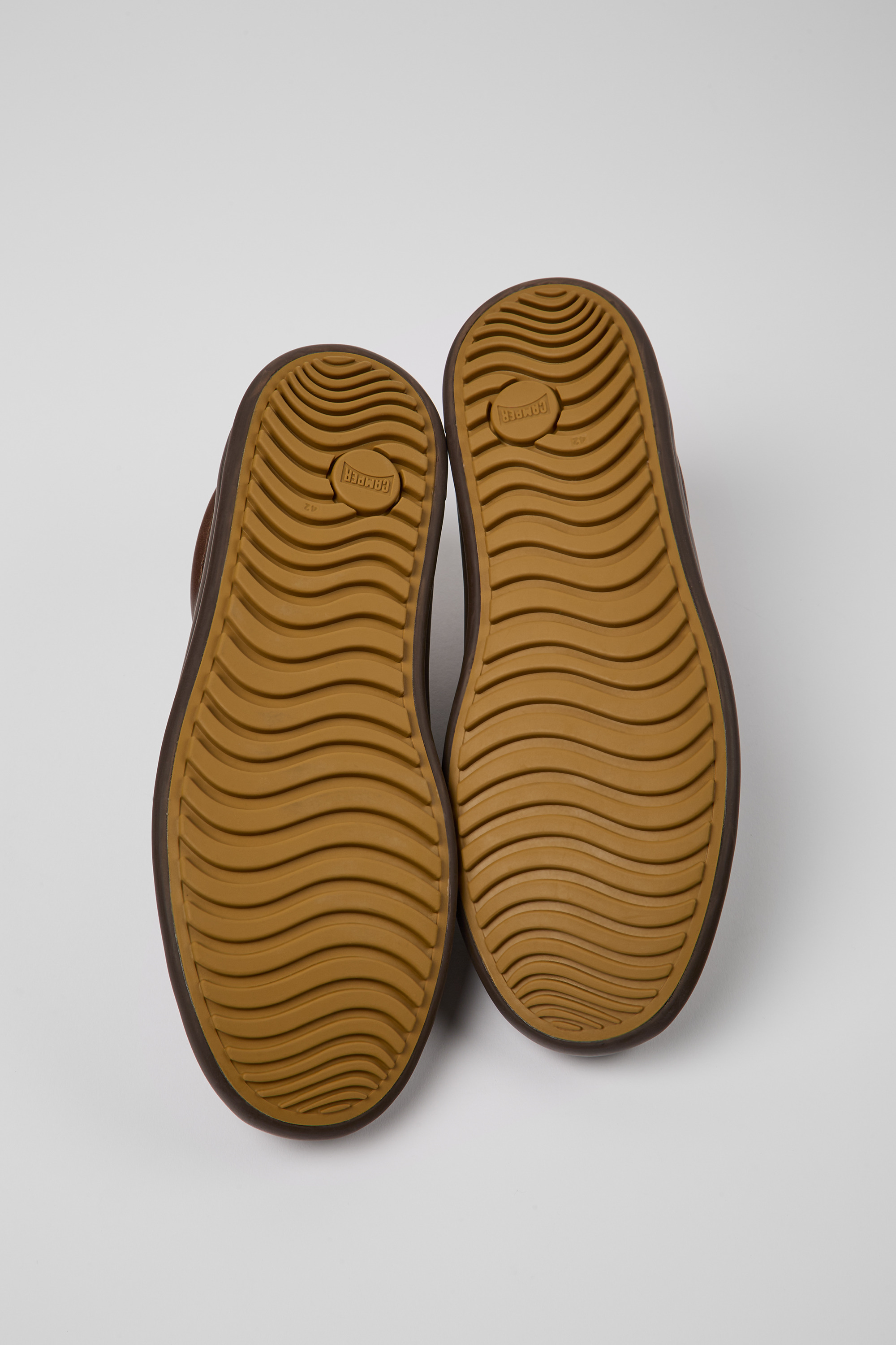 Chasis - Casual brown lace up shoe for men