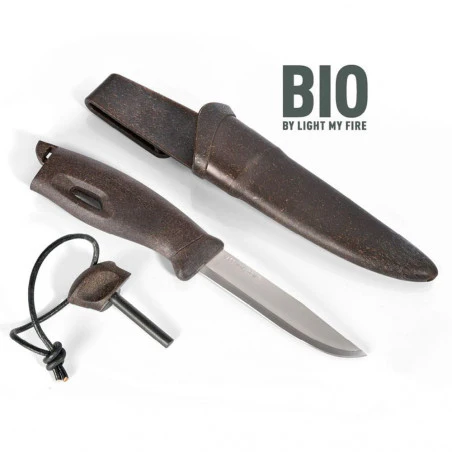 Joker Montañero Micarta Canvas - Cuchillo de supervivencia y bushcraft