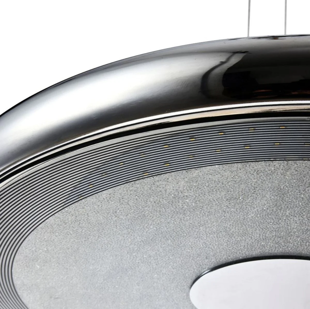 Casa Padrino lámpara colgante de lujo plata - Lámpara LED de Diseño