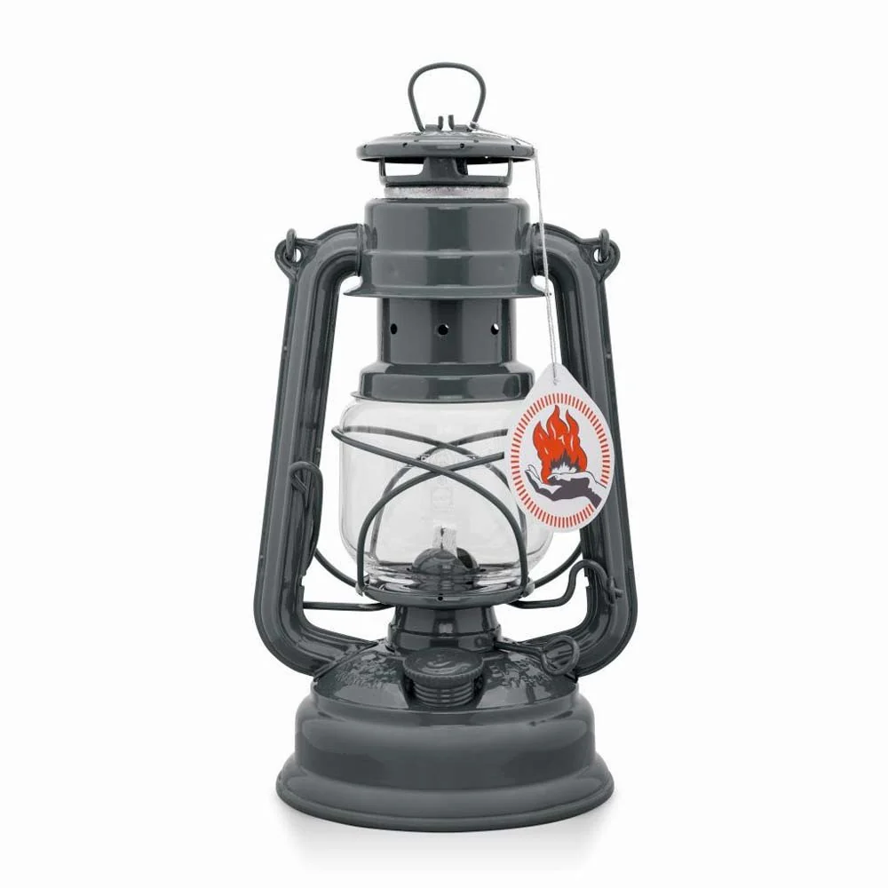 Feuerhand Baby Special 276 gris antracita - Lámpara de Petróleo vintage