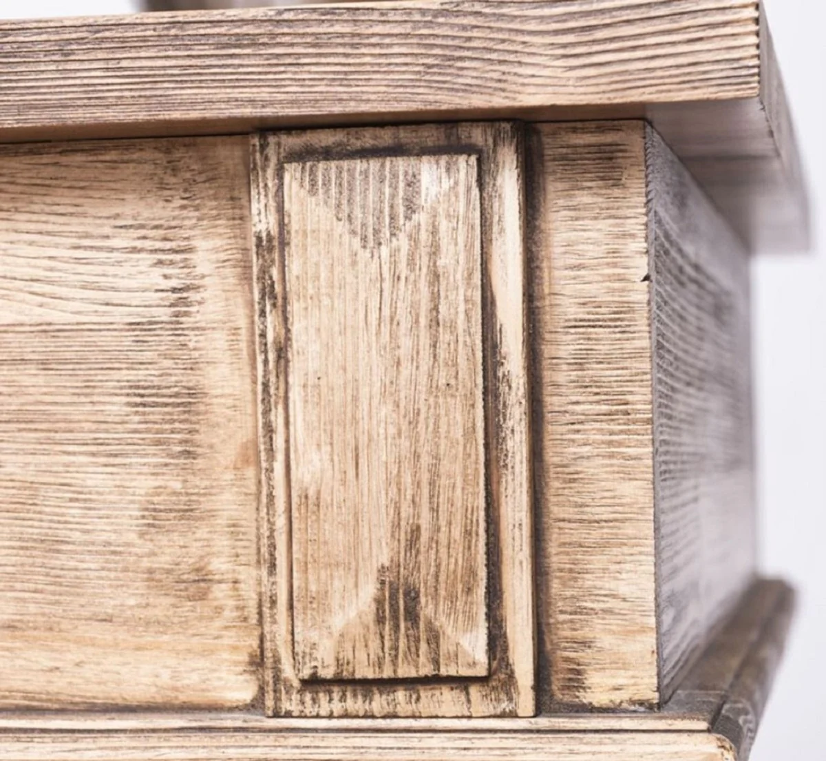 Casa Padrino barra de bar de estilo campestre marr¨®n / natural 160 cm - Mueble bar