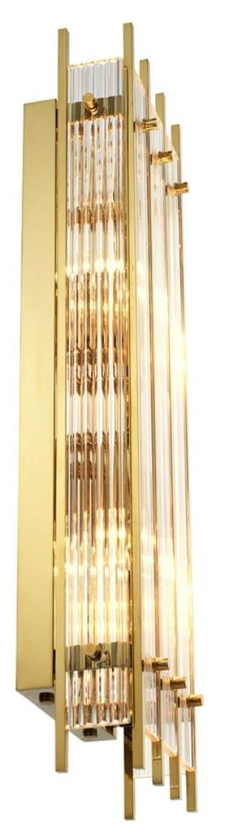 Casa Padrino lámpara de pared oro 23 x 12 x H. 65 cm - Muebles de Restaurante del Hotel