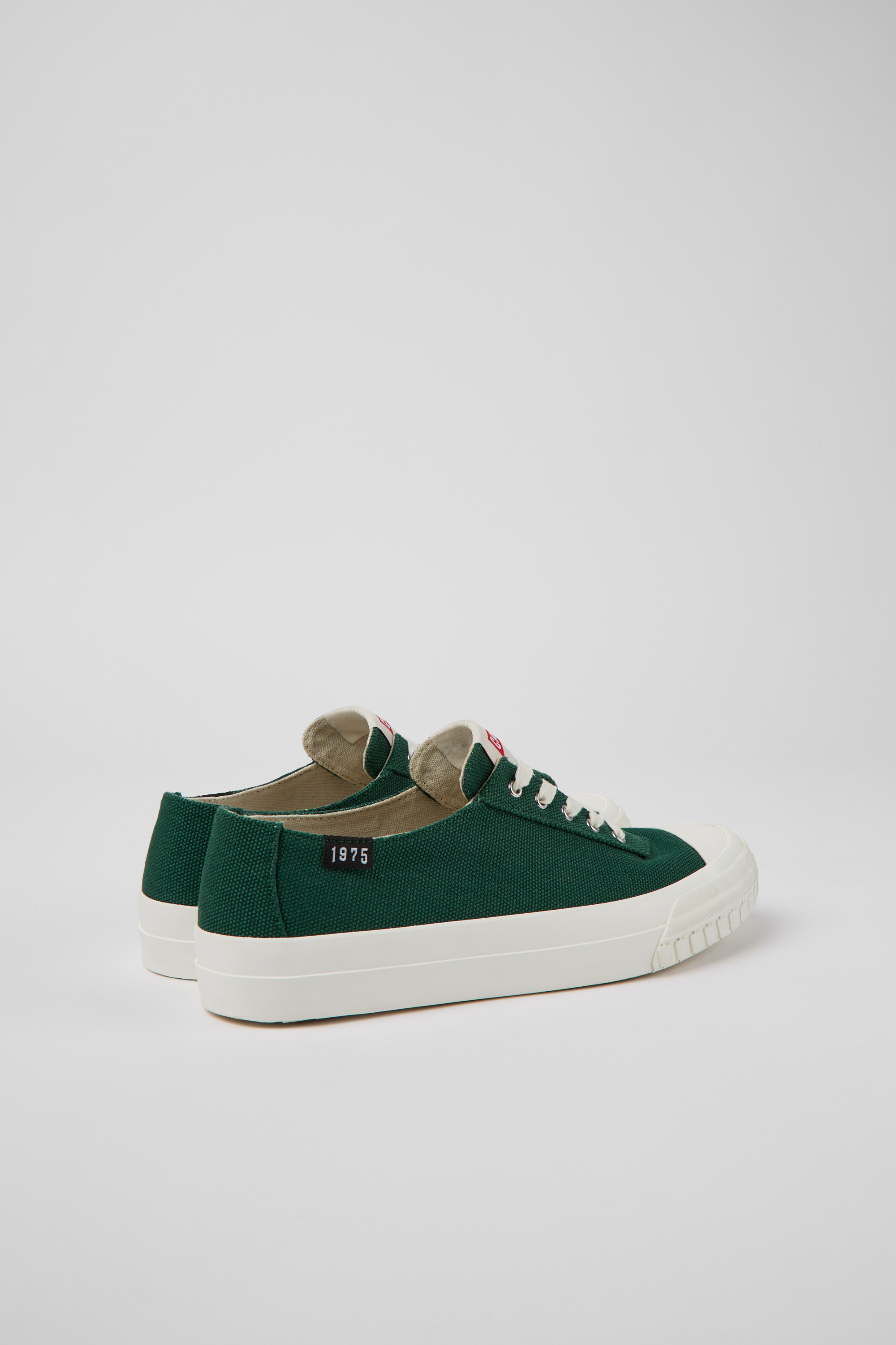 Camaleon - Green recycled cotton sneakers for women