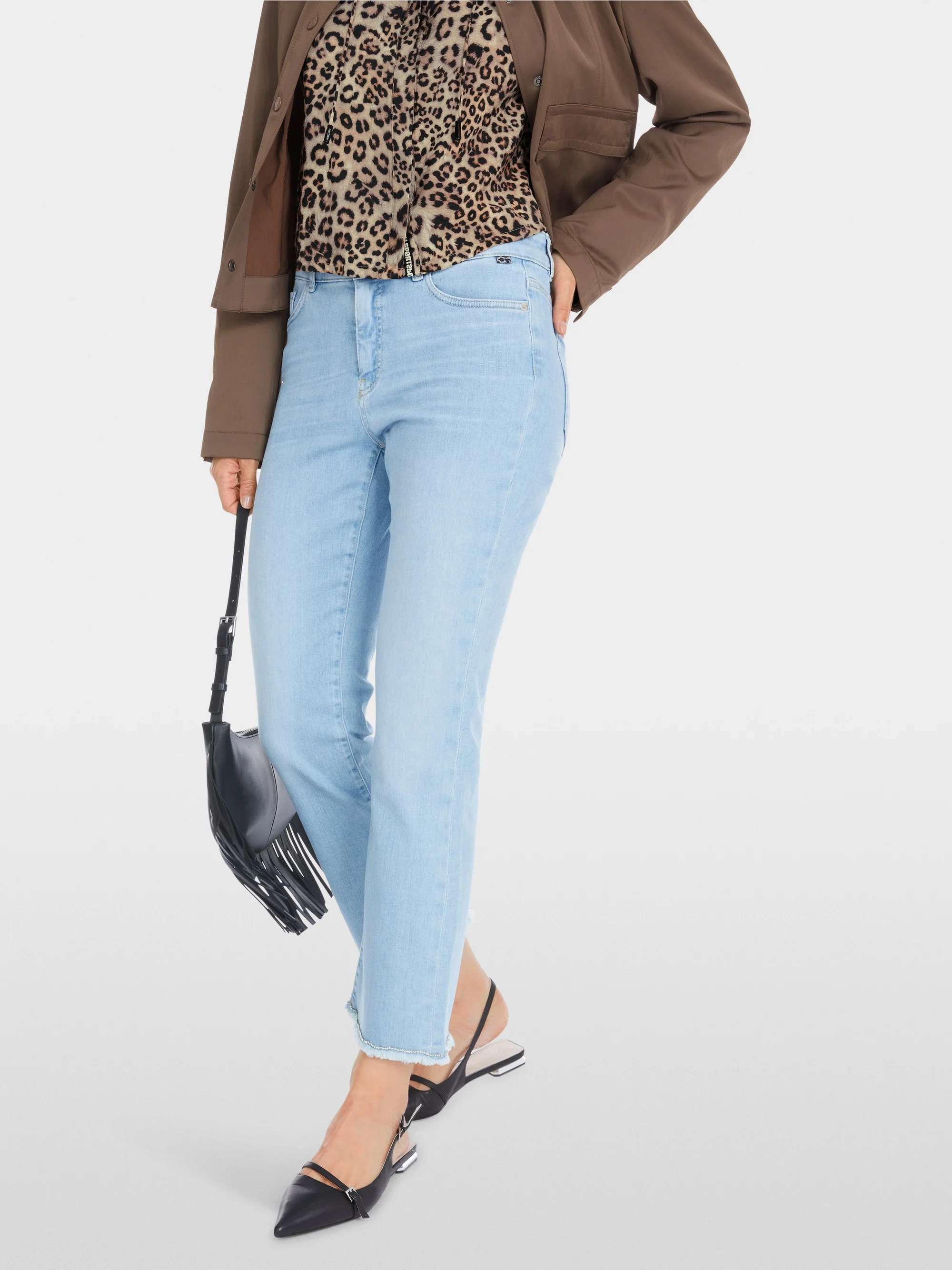 Marc-Cain FORLI jeans with rhinestone detail