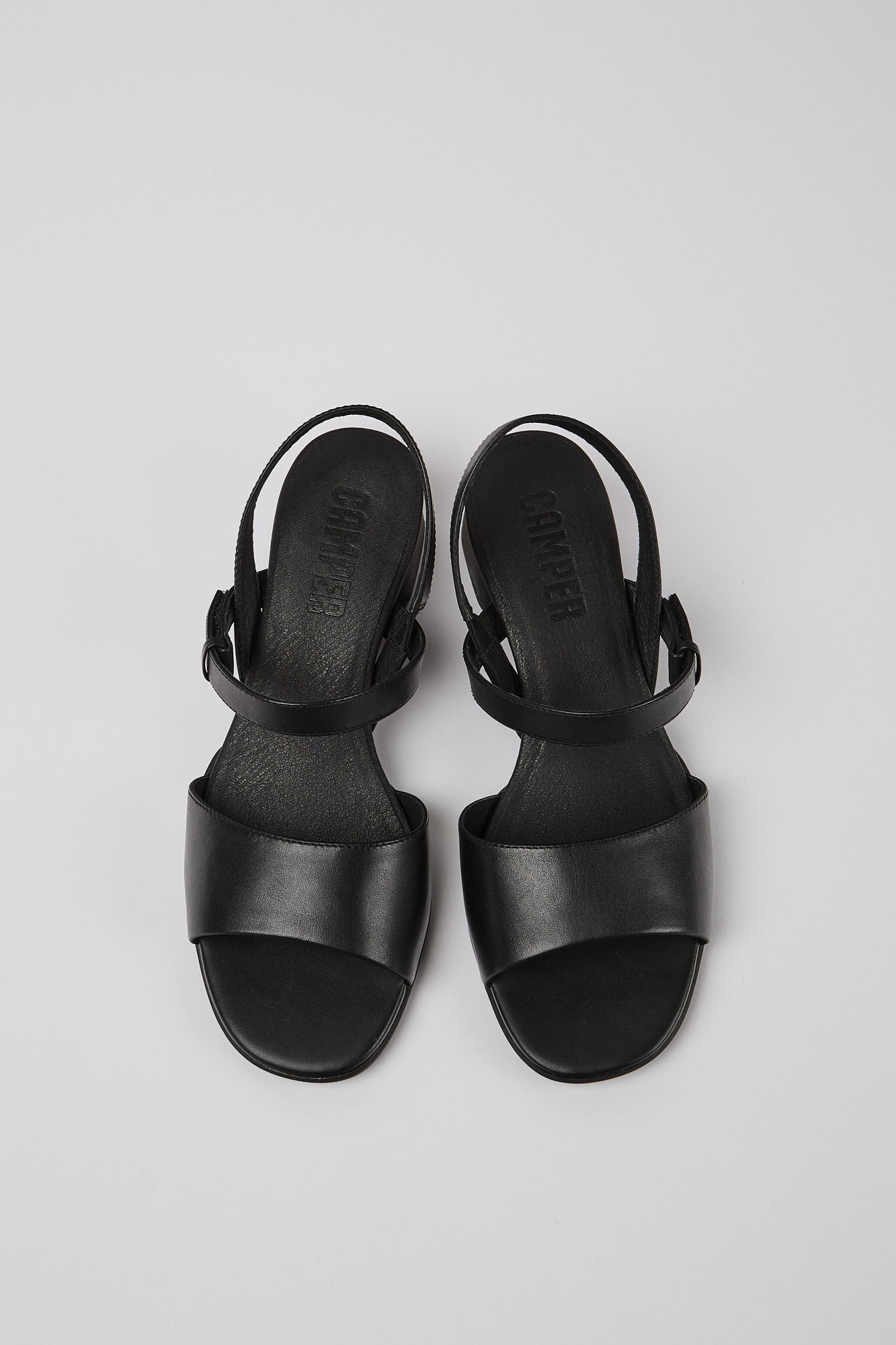 Katie - Women's black strappy sandal