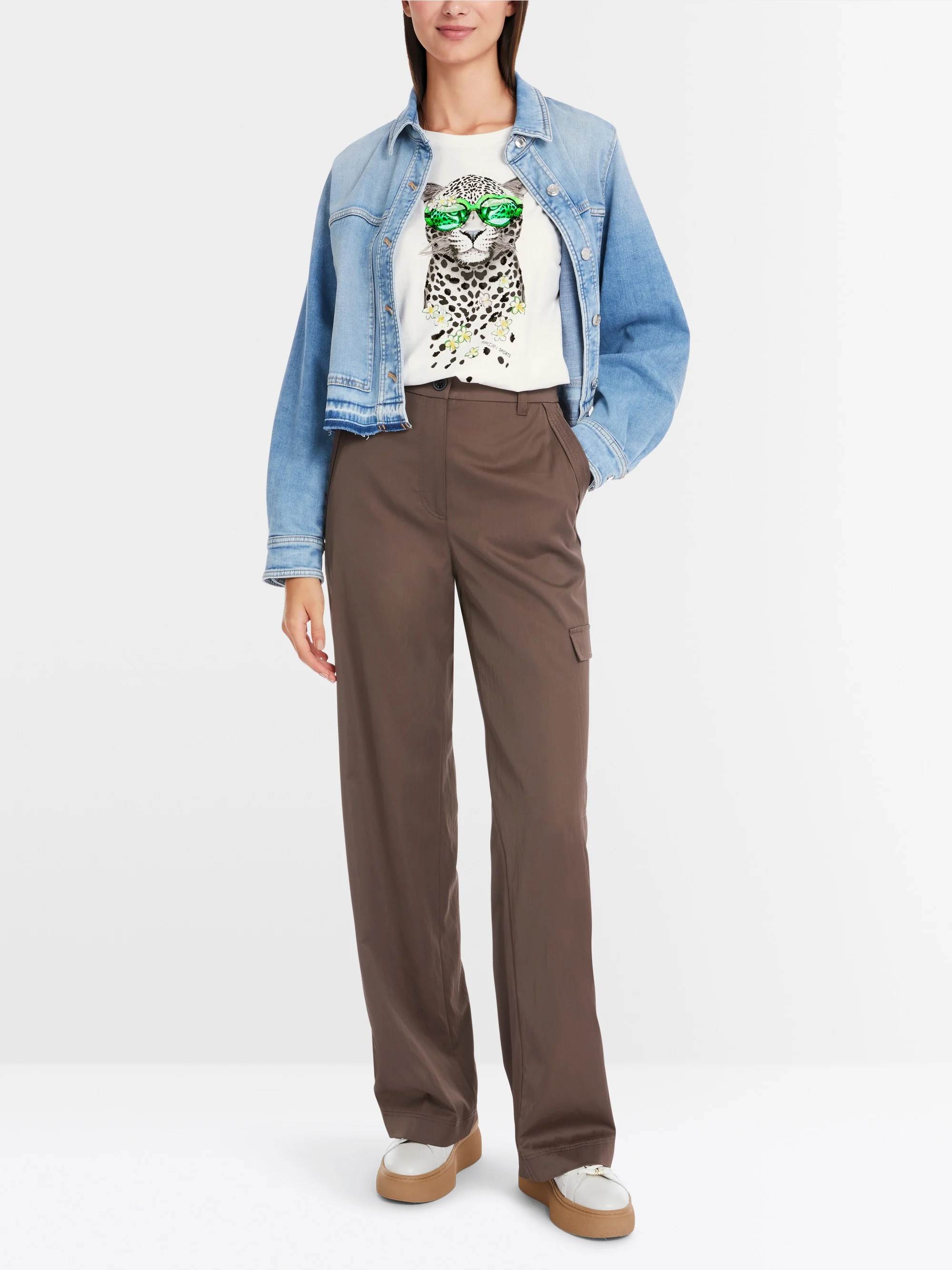 Marc-Cain T-shirt in pure cotton