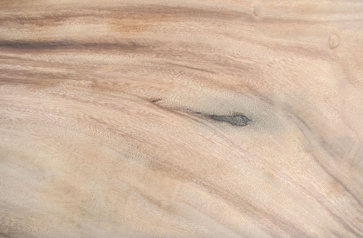 Casa Padrino luxury bar table with soar wood table top natural colors / black - Luxury Collection