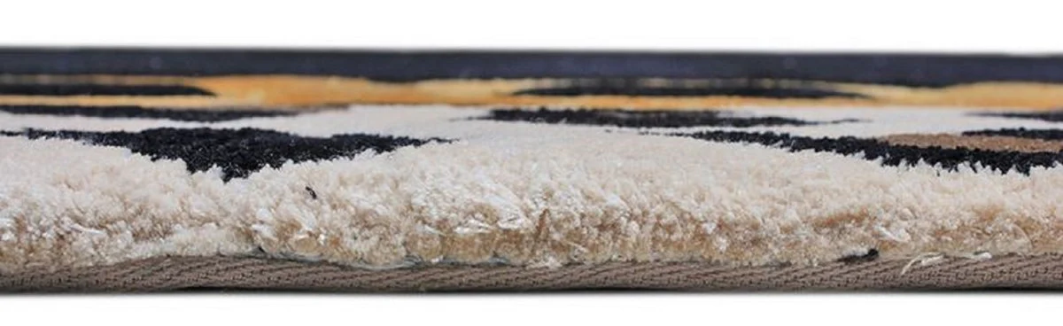 Casa Padrino Alfombra de Lujo con Diseño de Leopardo - Varios Tamaños