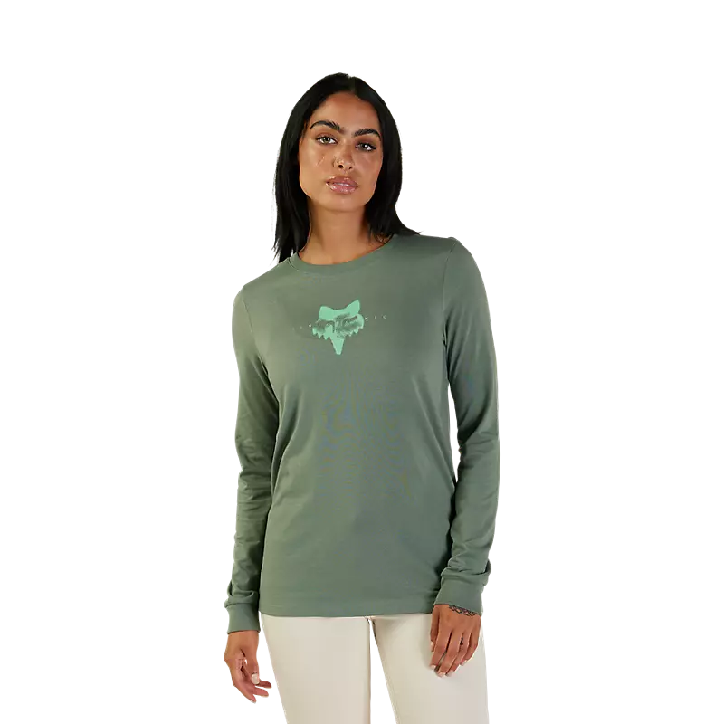 Womens Inorganic Long Sleeve Basic Tee