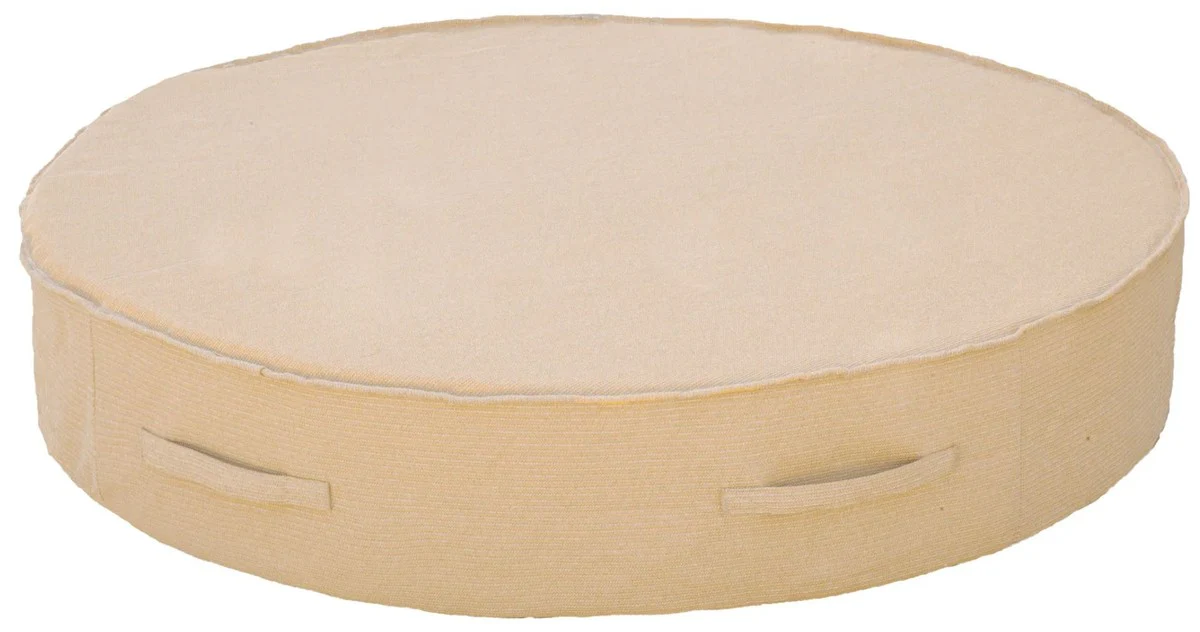 Casa Padrino tumbona de jard¨ªn / tumbona de piscina de lujo beige ? 180 cm