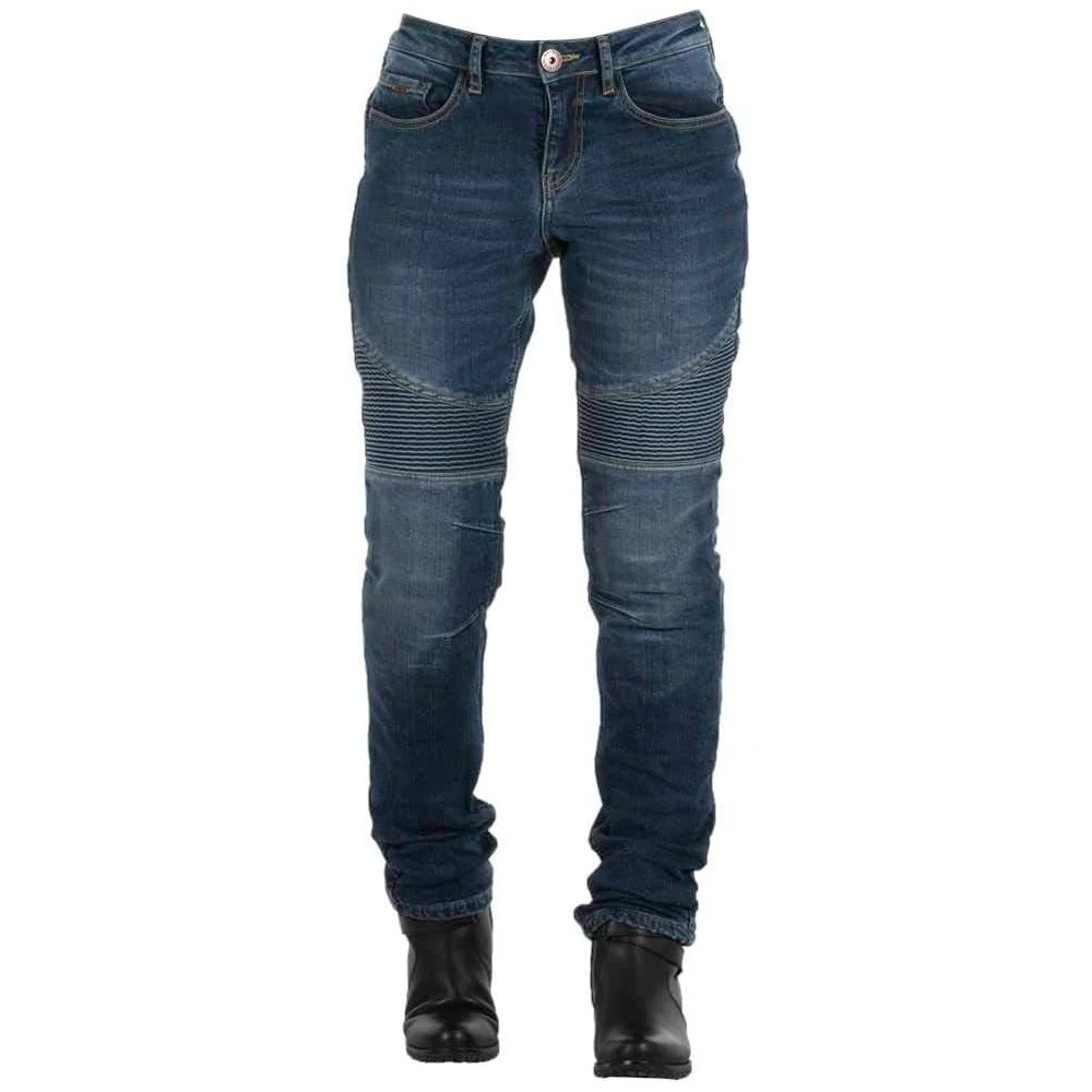 PANTALON VAQUERO OVERLAP IMOLA DIRT LADY AZUL