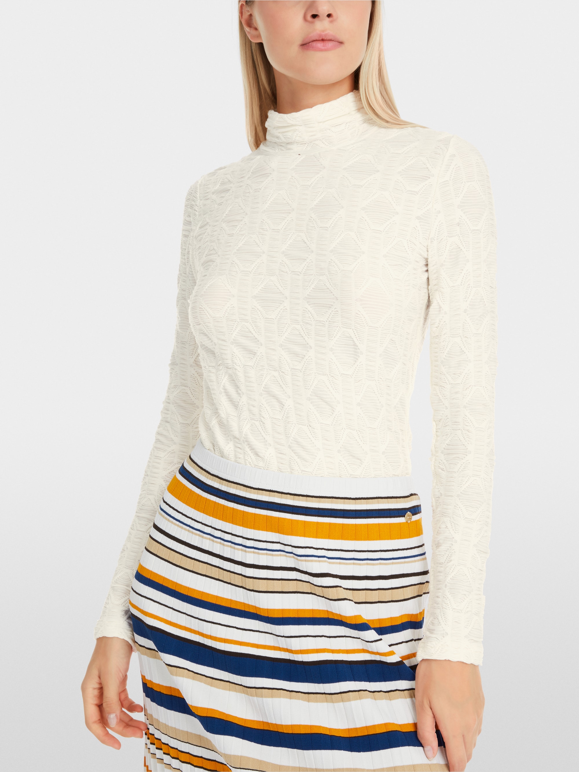 Marc-Cain Long sleeve 3D T-shirt