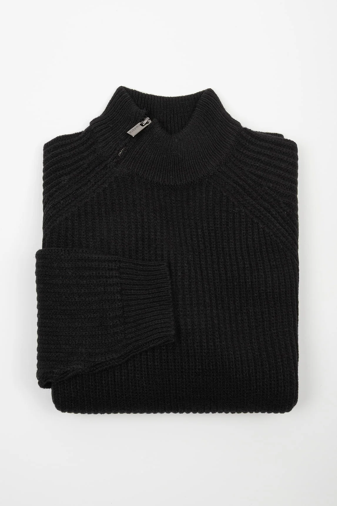 Rivera-spain Jersey Markup negro cuello chimenea