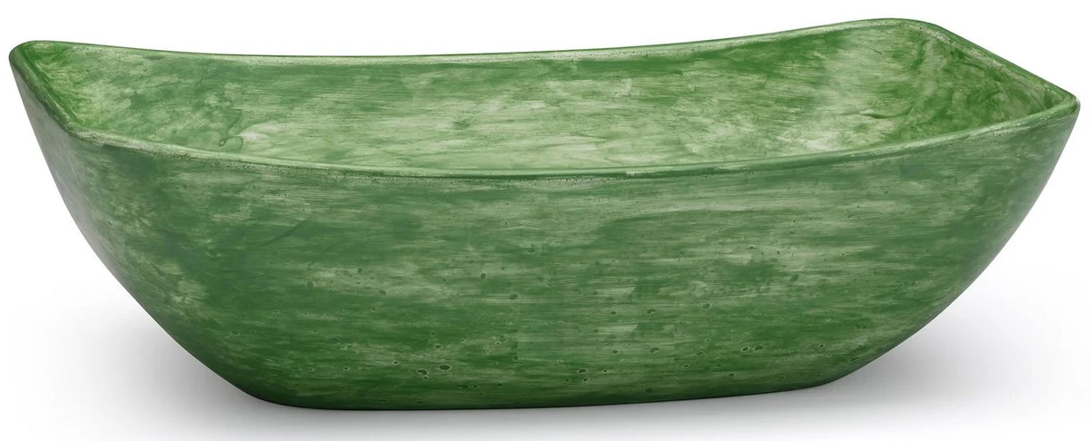 Casa Padrino lavabo de hormigón de lujo verde mate 49,7 cm