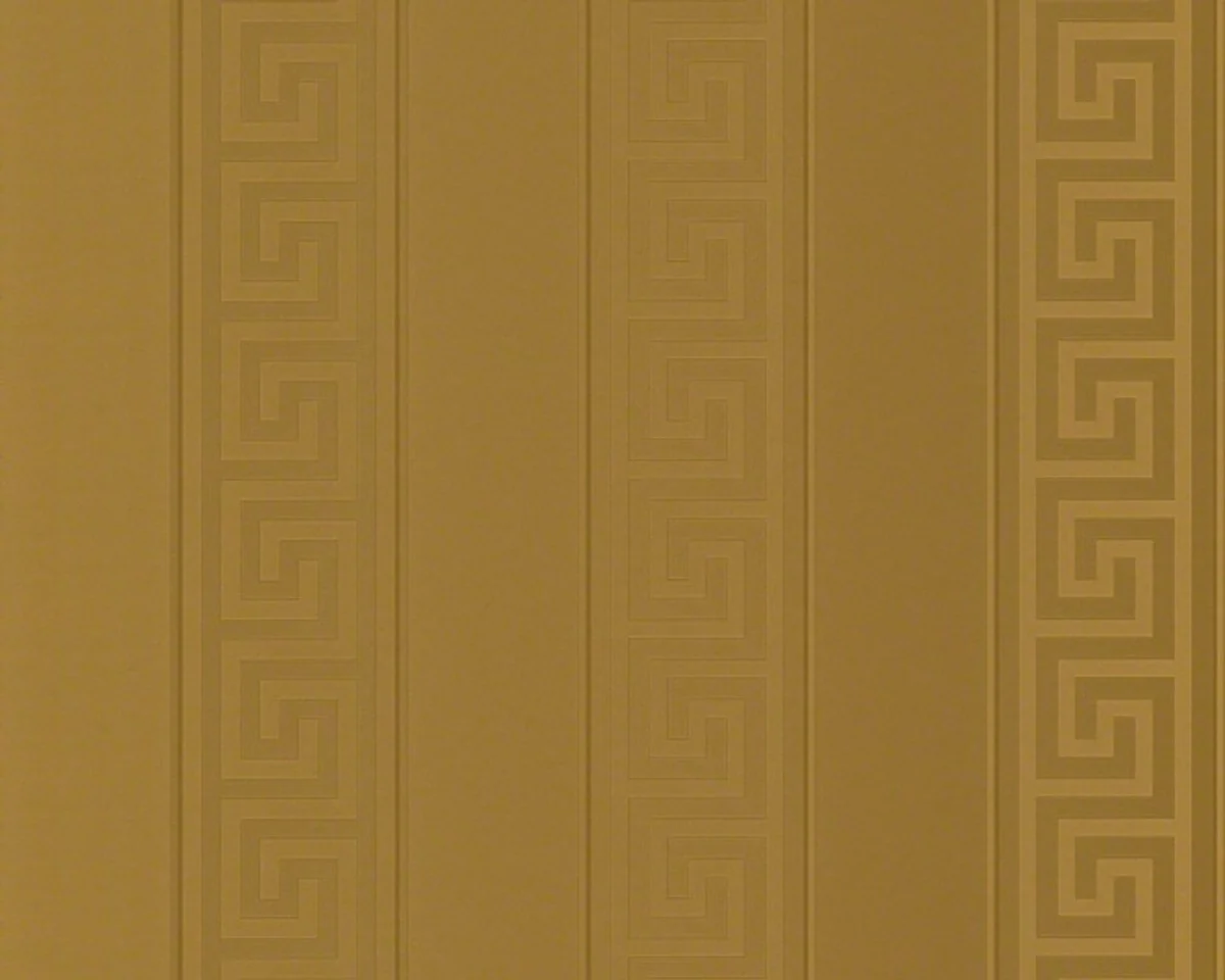 Versace Home Collection Baroque wallpaper 935242 Art Nouveau woven wallpaper non-woven wallpaper gold strip meander