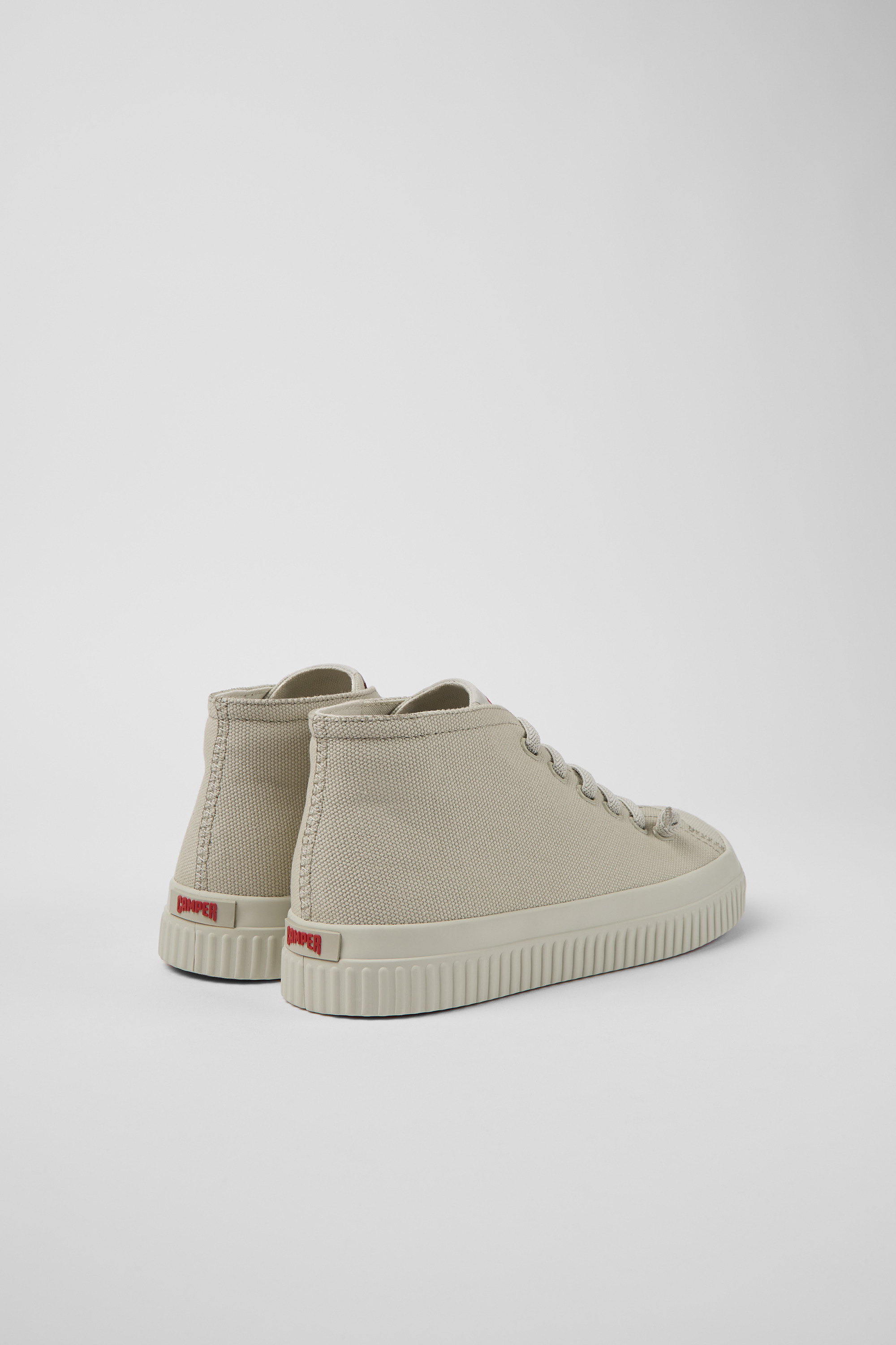 Peu Roda - Gray recycled cotton sneakers for women