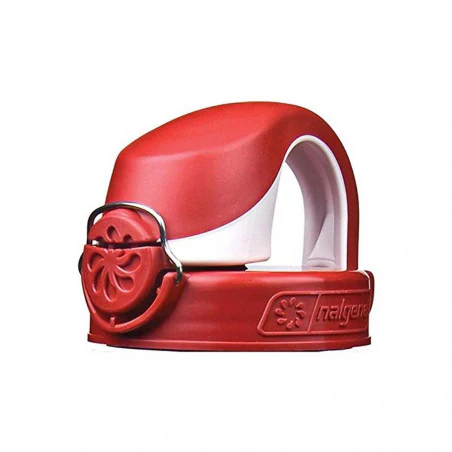 Nalgene Tapón OTF 63 mm rojo / blanco – Recambio para botella